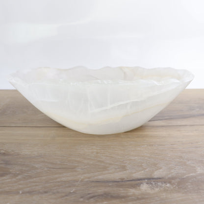 Mexican Onyx/Calcite Bowl 10"