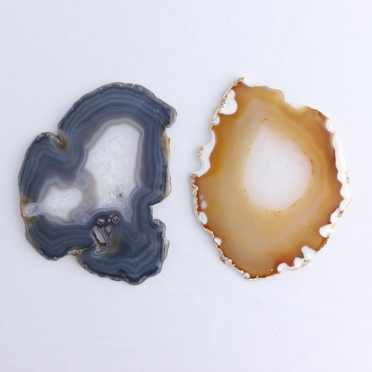 Agate Slices Set of 8