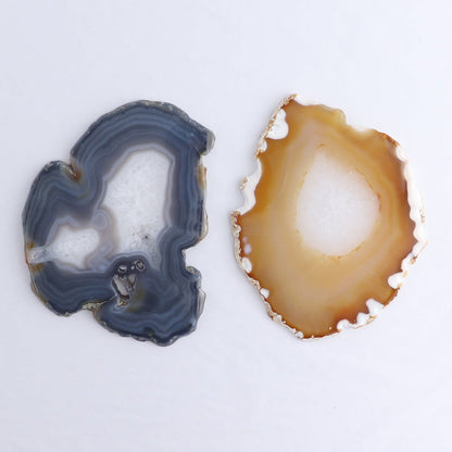 Agate Slices Set of 8