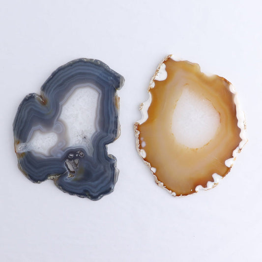 Agate Slices Set of 8