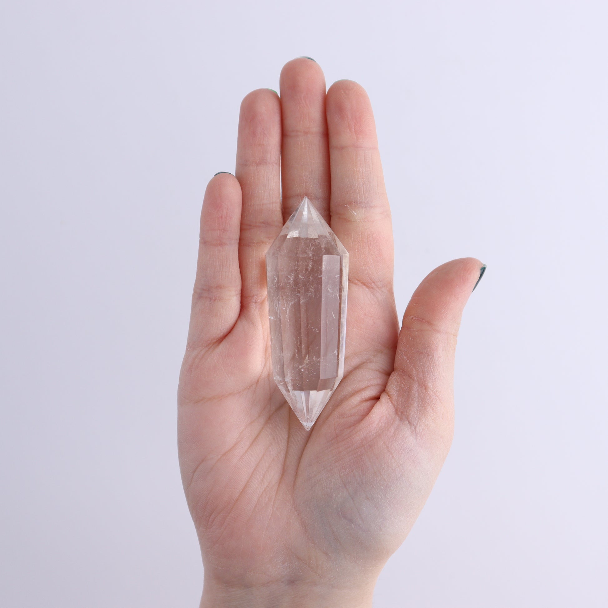 Quartz Faceted Double Points Set of 12 - Expert Wholesale and Supplier of Wholesale Crystals & Bulk Gemstones, ["Brazil","Clear Quartz","close_50","Mixed Carvings","Quartz"]