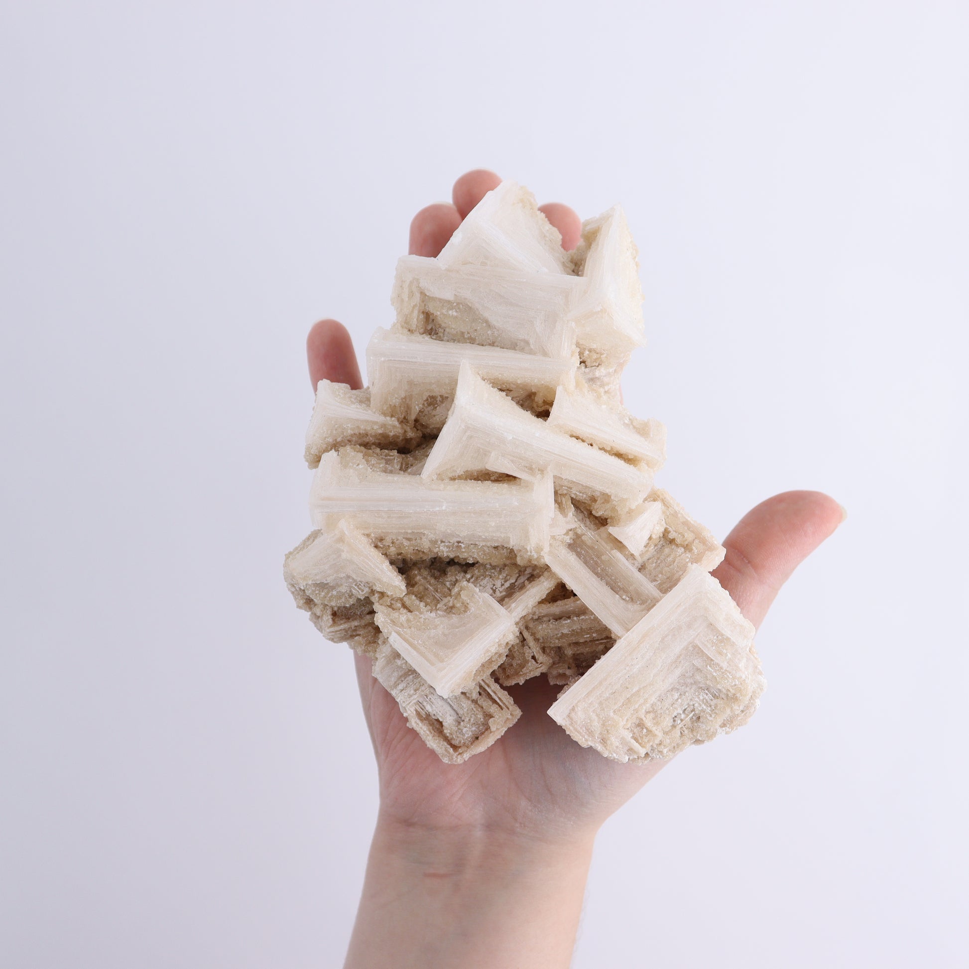 Trona ps. After Halite from Owens Lake Set of 6 - Expert Wholesale and Supplier of Wholesale Crystals & Bulk Gemstones, ["Halite","halite on trona","United States"]