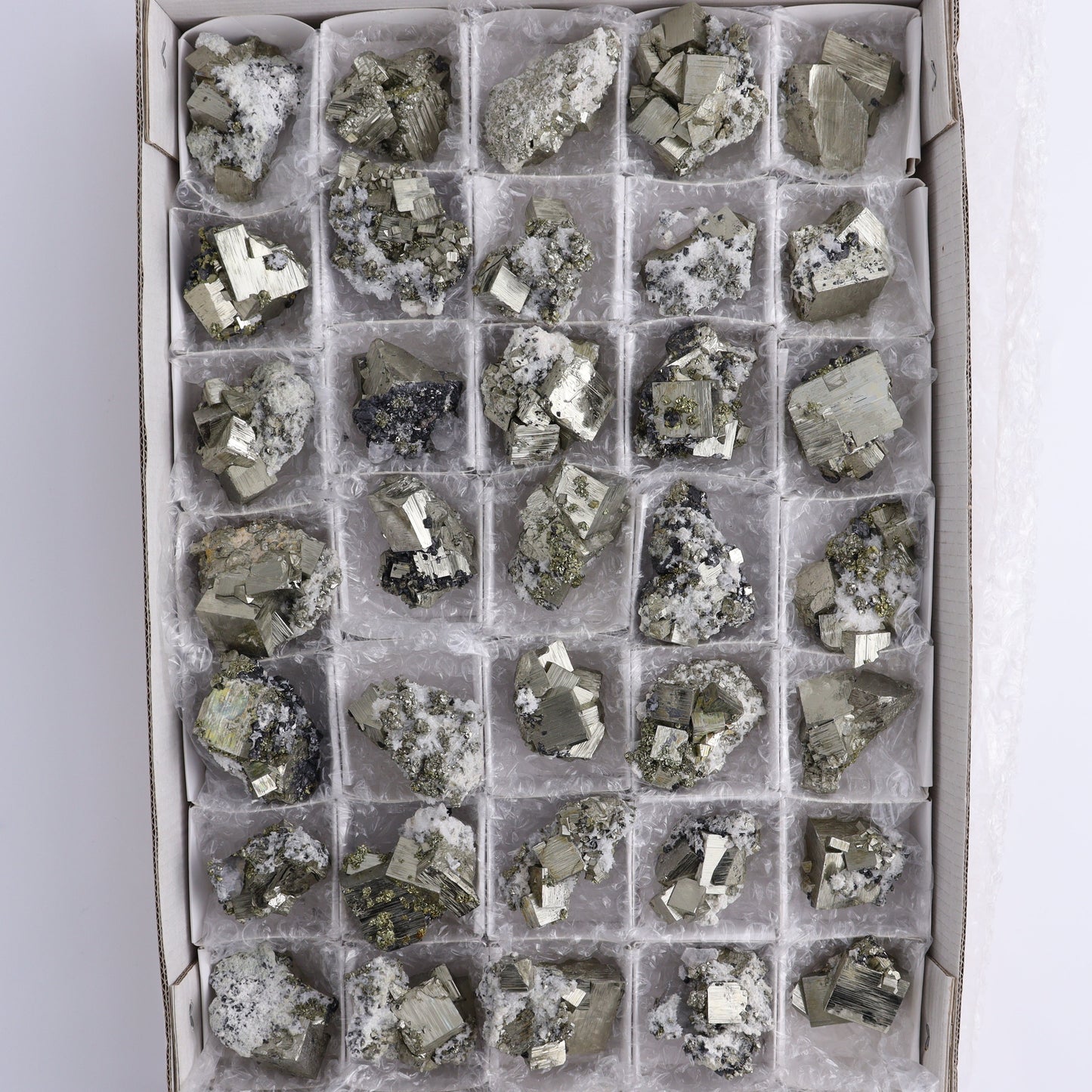 Pyrite Flat of 35 - Expert Wholesale and Supplier of Wholesale Crystals & Bulk Gemstones, ["flat","Flats","Pyrite"]