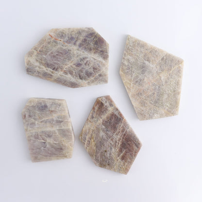 Moonstone Slices & Slabs Set of 4