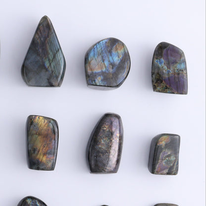 Labradorite Freeform Set of 20 - Expert Wholesale and Supplier of Wholesale Crystals & Bulk Gemstones, ["Freeforms","Labradorite","Madagascar"]