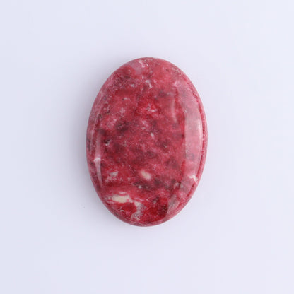 Thulite Palm Stones Set of 3 - Expert Wholesale and Supplier of Wholesale Crystals & Bulk Gemstones, ["Palm Stones","thulite"]