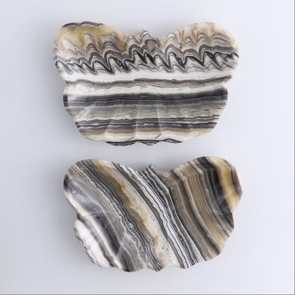 Mexican Onyx/Calcite Butterfly Dish Set of 5