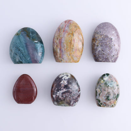 Ocean Jasper Freeform Set of 6 - Expert Wholesale and Supplier of Wholesale Crystals & Bulk Gemstones, ["Freeforms","jasper","Ocean Jasper"]