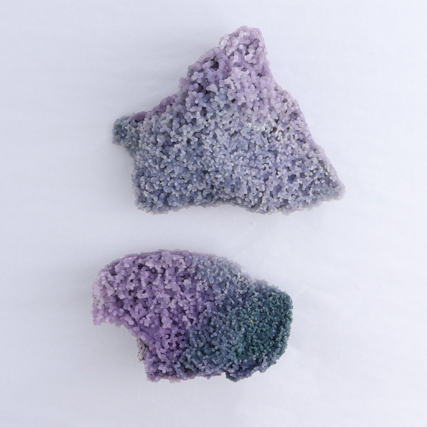 Grape Agate Cluster Set of 2 - Expert Wholesale and Supplier of Wholesale Crystals & Bulk Gemstones, ["Clusters","Grape agate","Indonesia"]