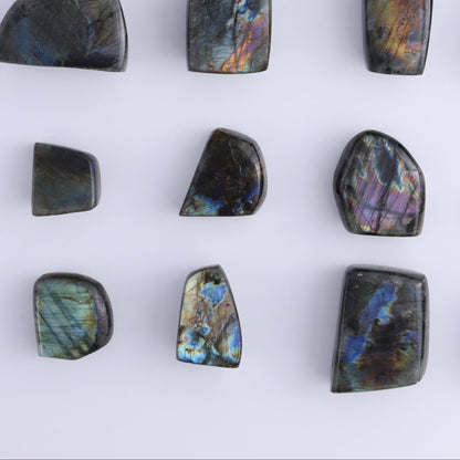 Labradorite Freeform Set of 20 - Expert Wholesale and Supplier of Wholesale Crystals & Bulk Gemstones, ["Freeforms","Labradorite","Madagascar"]