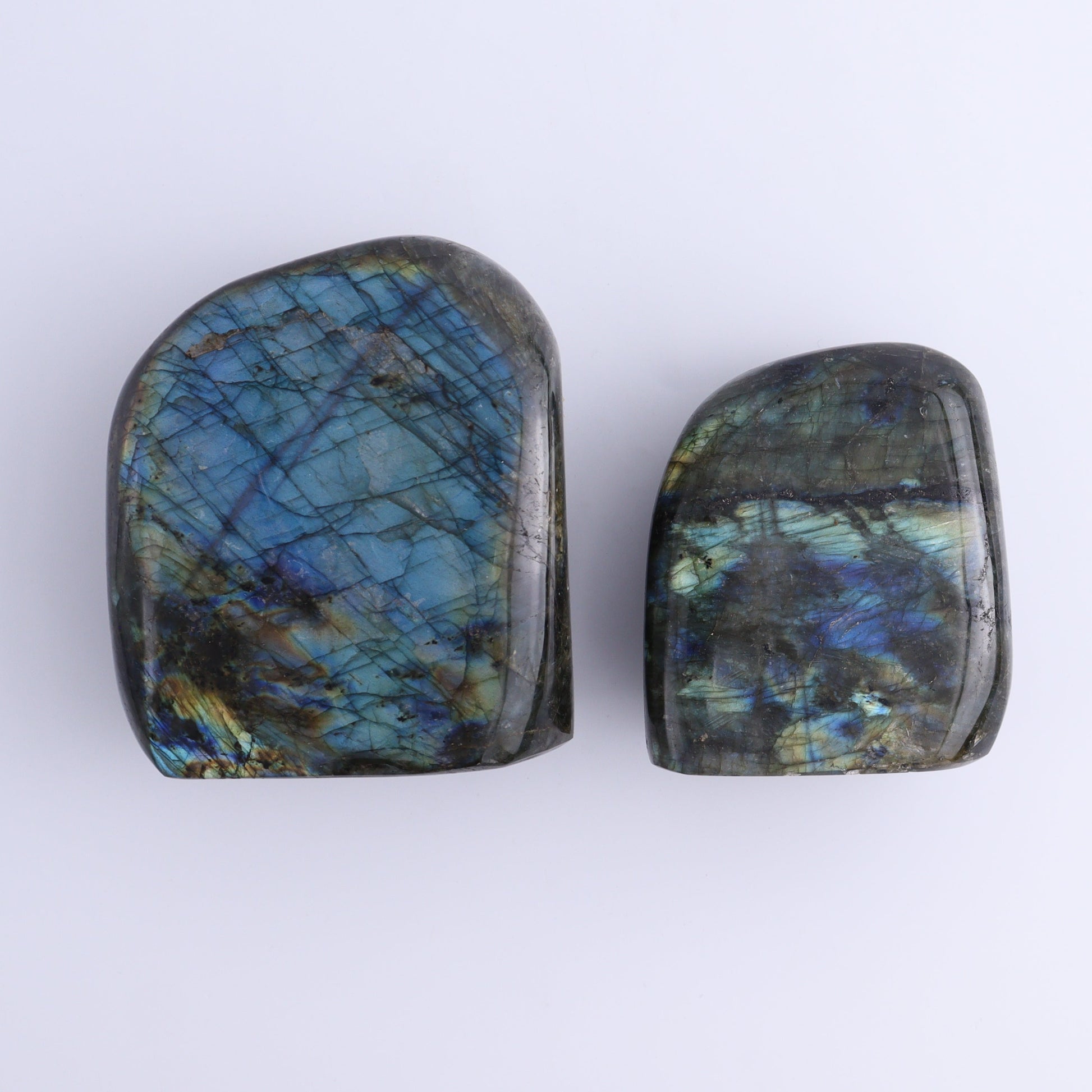 Labradorite Freeform Set of 7 - Expert Wholesale and Supplier of Wholesale Crystals & Bulk Gemstones, ["Freeforms","Labradorite","Madagascar"]