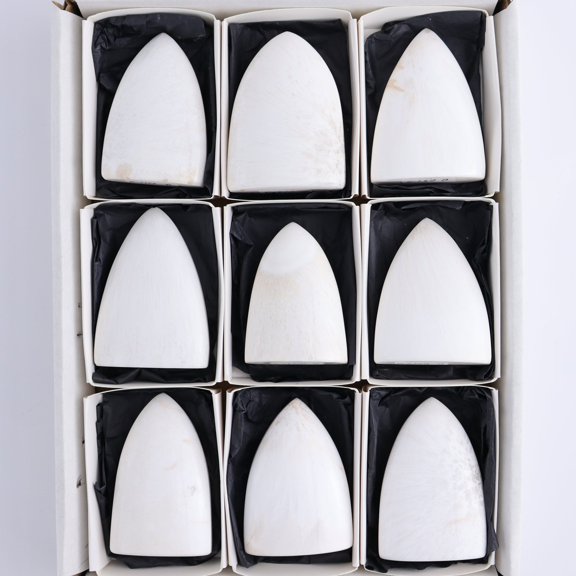 Scolecite Freeforms Flat of 12 - Expert Wholesale and Supplier of Wholesale Crystals & Bulk Gemstones, ["Freeforms","India","Scolecite"]