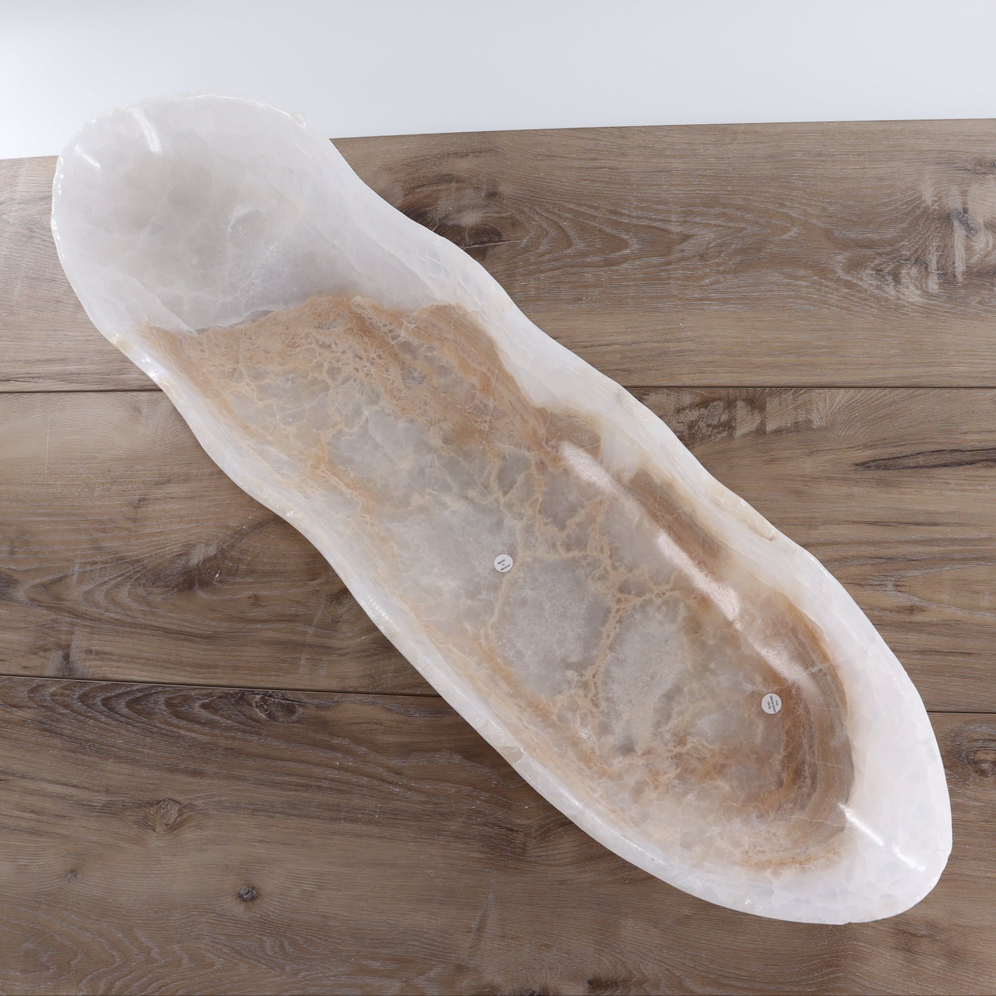 Mexican Onyx/Calcite Canoe Bowl - Expert Wholesale and Supplier of Wholesale Crystals & Bulk Gemstones, ["Bowls","Calcite","canoe","Mexico","onyx"]