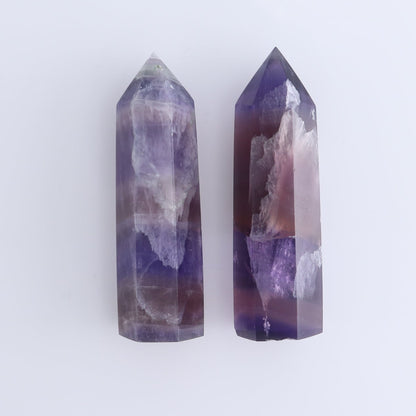Lavender Fluorite Towers Set of 10