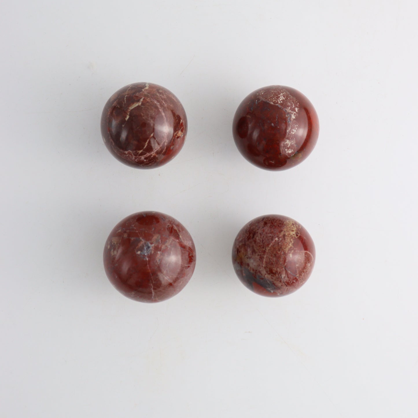 Red Jasper Spheres - Expert Wholesale and Supplier of Wholesale Crystals & Bulk Gemstones, ["India","Red Jasper","Spheres"]