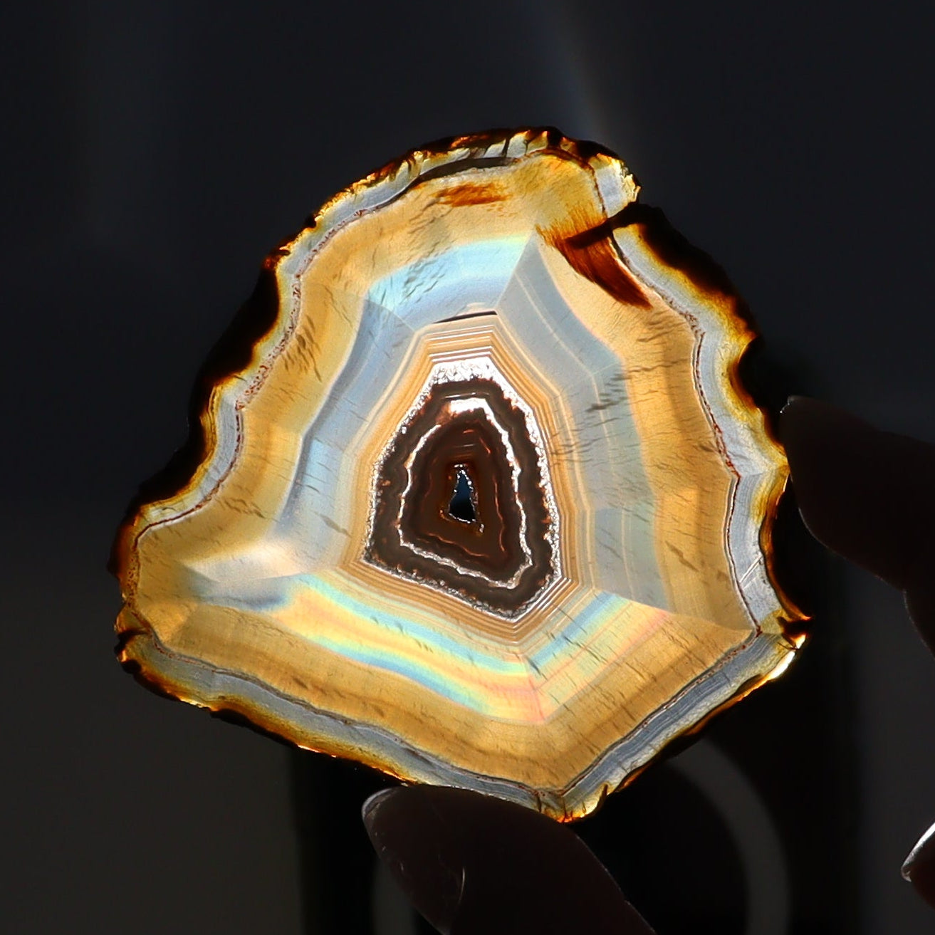 Iris Agate Slices Set of 8 - Expert Wholesale and Supplier of Wholesale Crystals & Bulk Gemstones, ["Agate","Iris Agate","Slices and Slabs"]