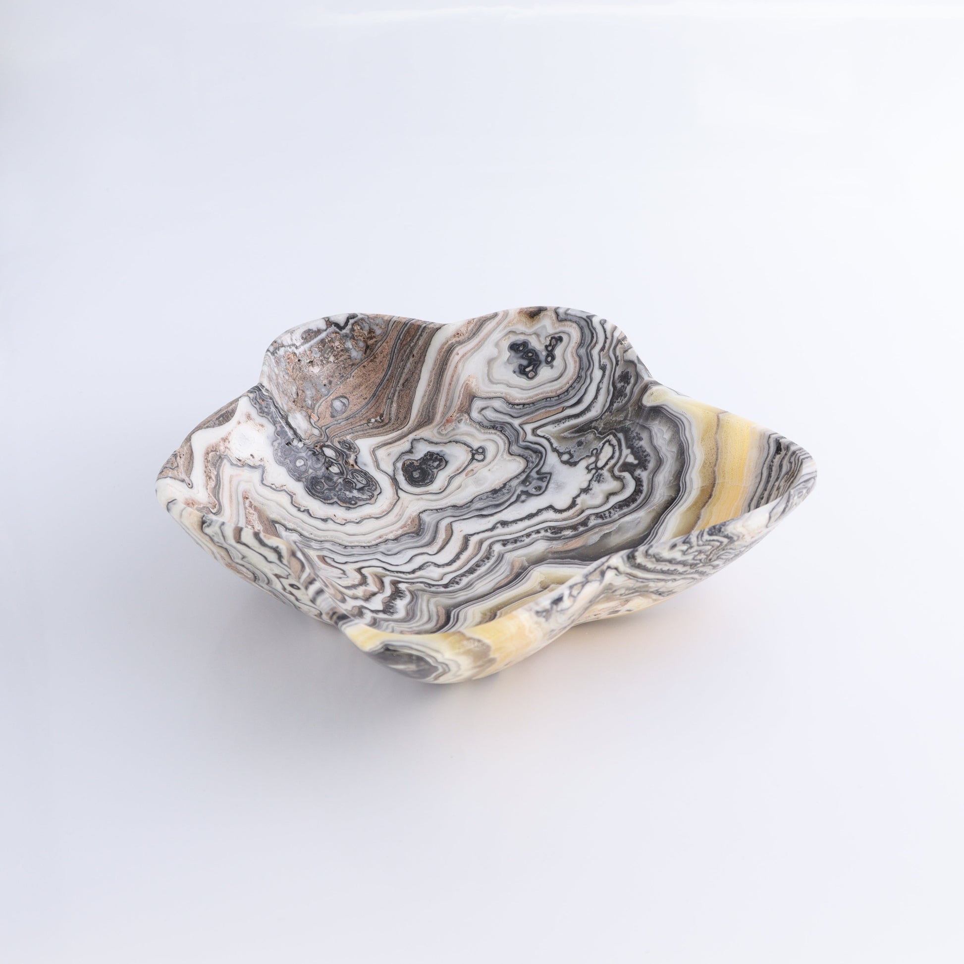 Zebra Onyx Bowl - Expert Wholesale and Supplier of Wholesale Crystals & Bulk Gemstones, ["Bowls","Mexico","onyx"]