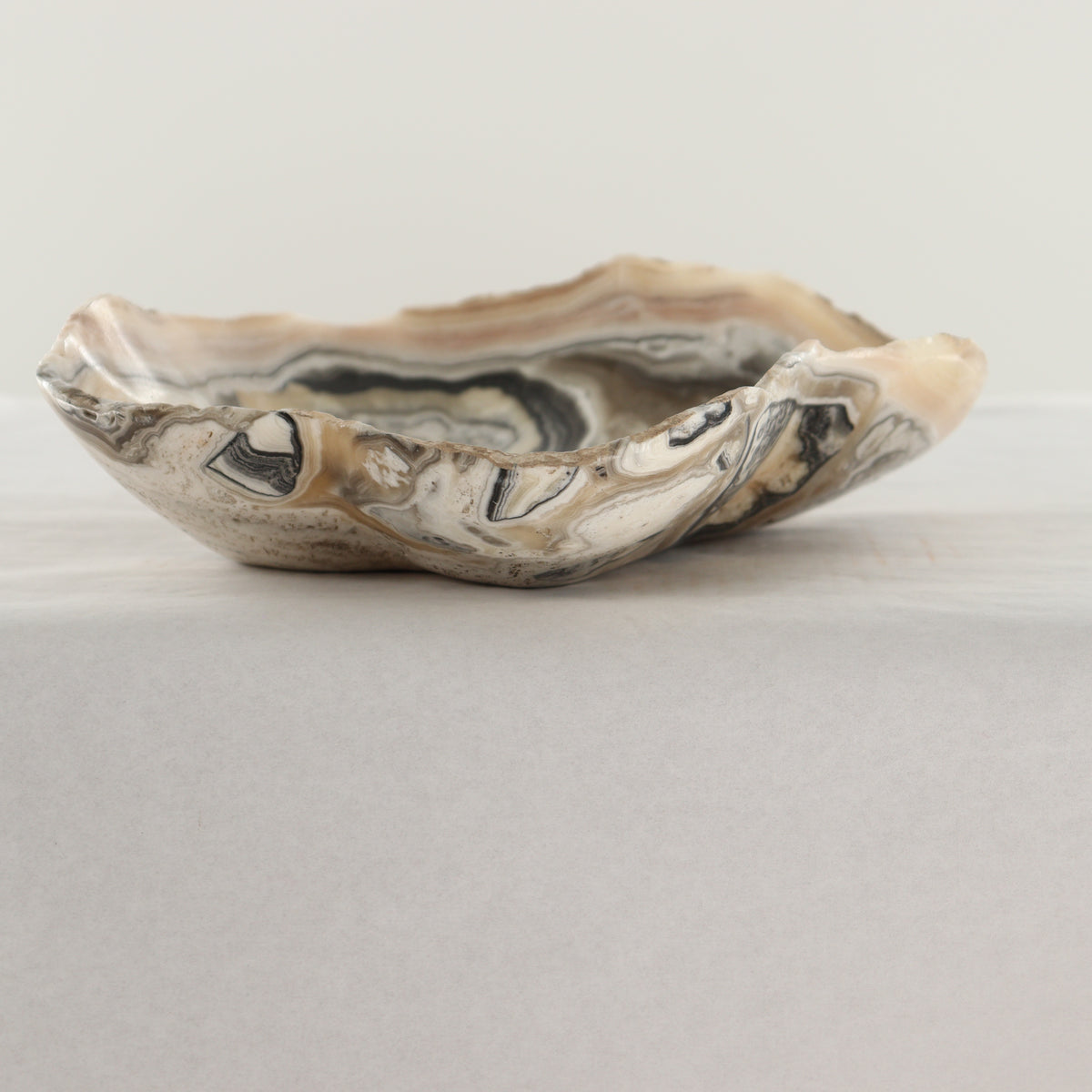 Zebra Onyx Bowl Set of 2 | Mi Esperanza Minerals | Supplier of Crystals and Onyx