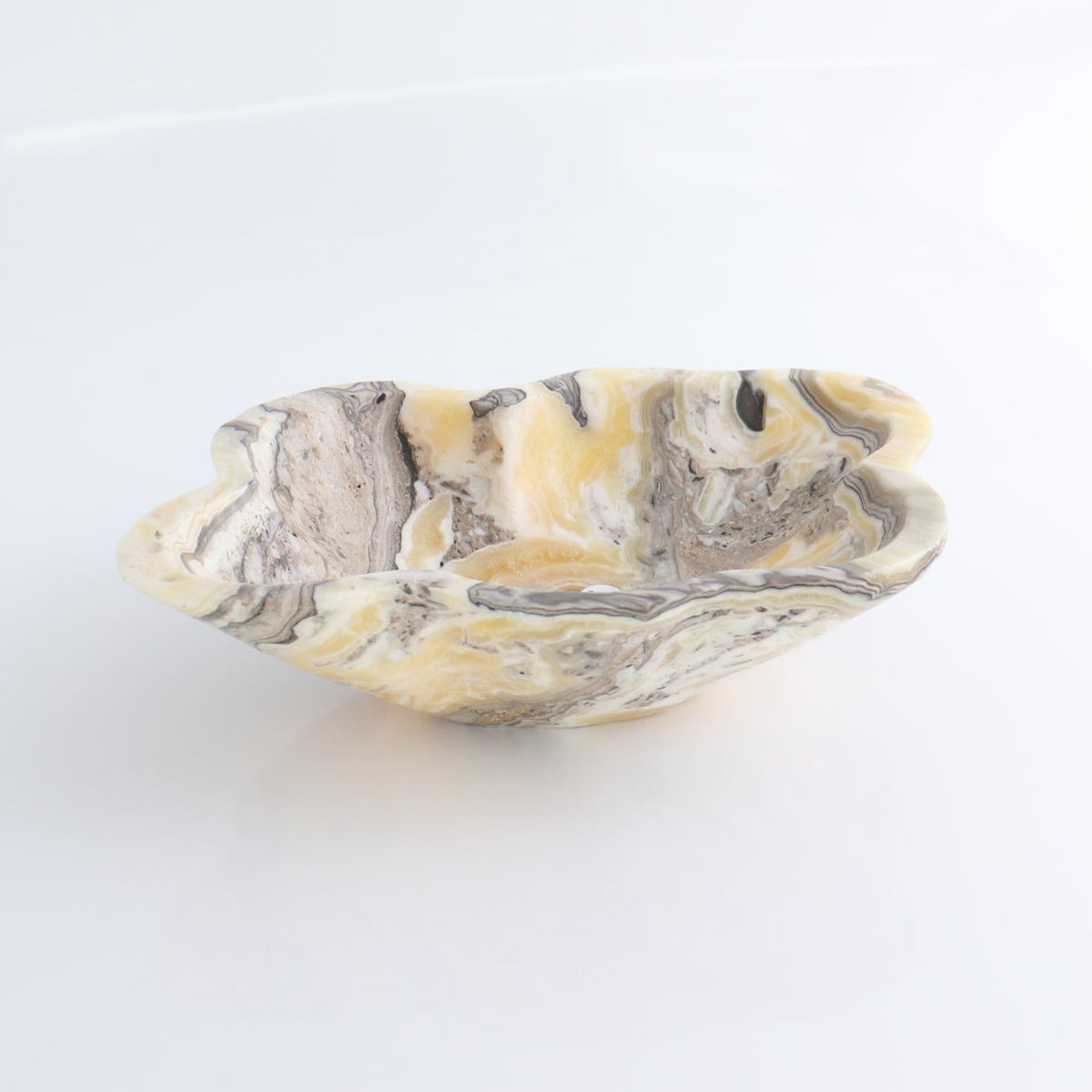 Mexican Onyx/Calcite Bowl 9"