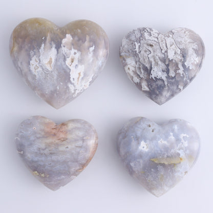 Agate Hearts Set of 12 - Expert Wholesale and Supplier of Wholesale Crystals & Bulk Gemstones, ["Agate","Hearts"]