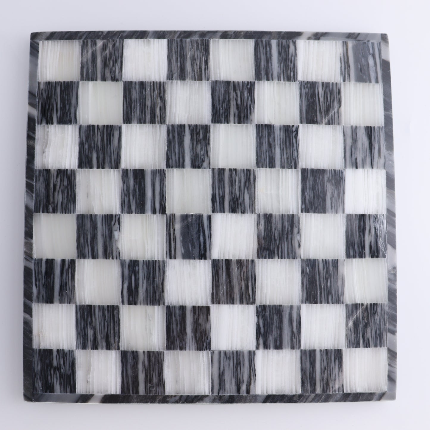 Large Onyx and Marble Chess Set (Gray) - Expert Wholesale and Supplier of Wholesale Crystals & Bulk Gemstones, ["Black Marble","Catalog Onyx","Marble","onyx"]
