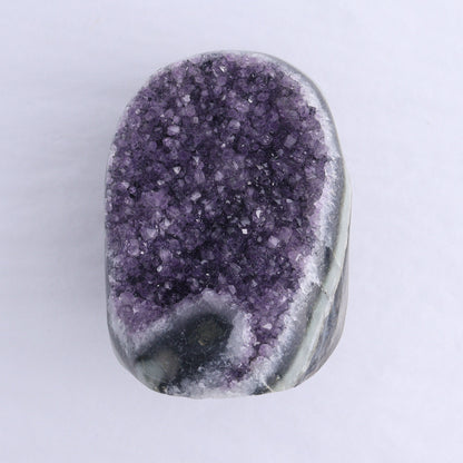 Uruguay Amethyst Cut Base Set of 7 - Expert Wholesale and Supplier of Wholesale Crystals & Bulk Gemstones, ["Amethyst","Cut Base","Uruguay"]