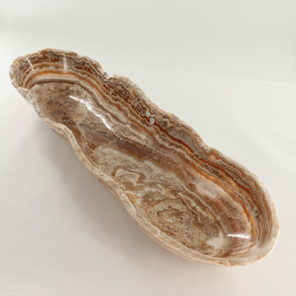 Onyx Canoe Bowl - Expert Wholesale and Supplier of Wholesale Crystals & Bulk Gemstones, ["Bowls","canoe","Mexico","onyx"]