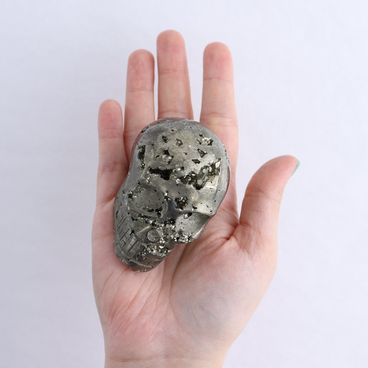 Pyrite Skulls Set of 3