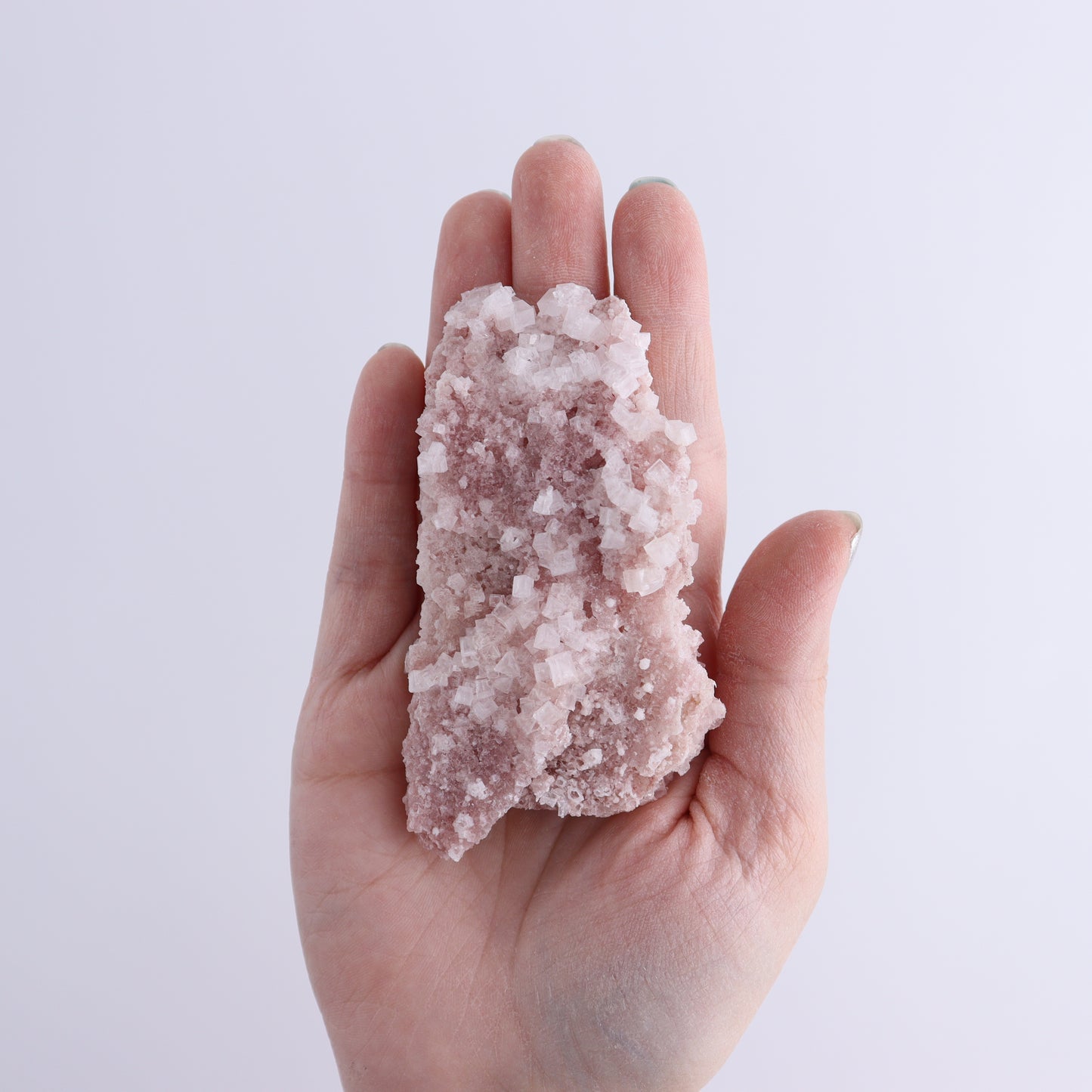Pink Halite Set of 18 - Expert Wholesale and Supplier of Wholesale Crystals & Bulk Gemstones, ["Flats","Halite","Pink Halite","United States"]