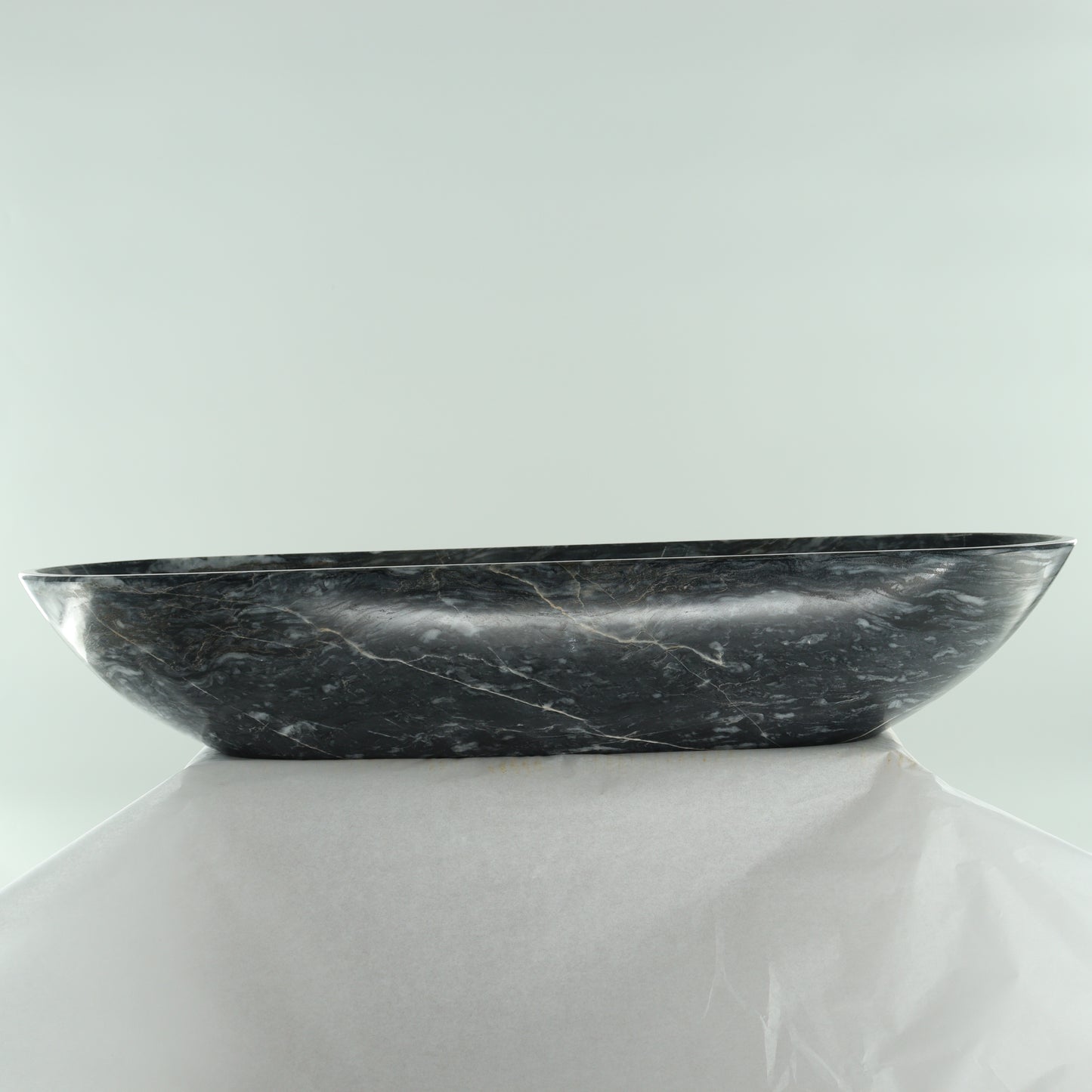 Marble Canoe Bowl - Expert Wholesale and Supplier of Wholesale Crystals & Bulk Gemstones, ["Bowls","canoe","close_30","Mexico","onyx"]