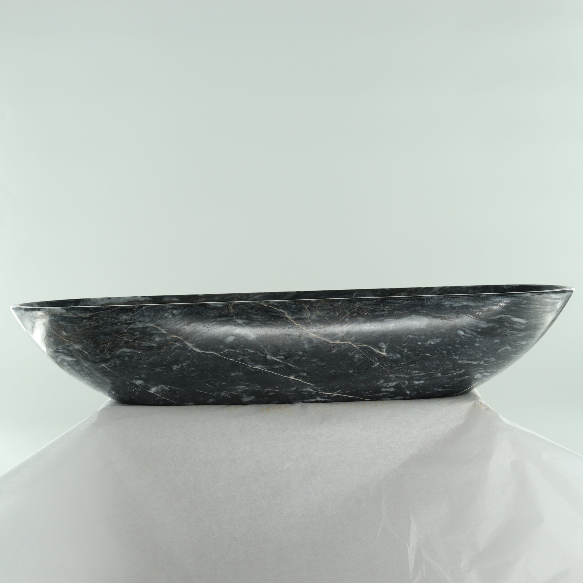 Marble Canoe Bowl - Expert Wholesale and Supplier of Wholesale Crystals & Bulk Gemstones, ["Bowls","canoe","close_30","Mexico","onyx"]