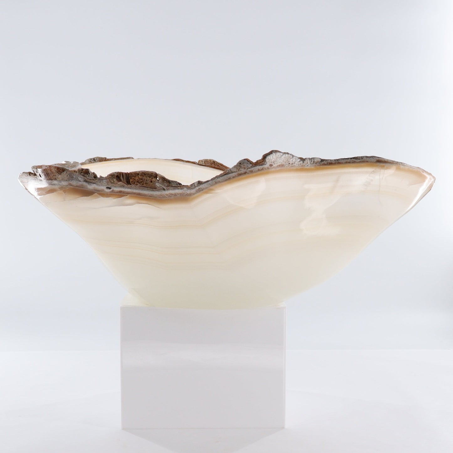 Mexican Onyx/Calcite Bowl - Expert Wholesale and Supplier of Wholesale Crystals & Bulk Gemstones, ["Bowls","Calcite","Mexico","onyx"]