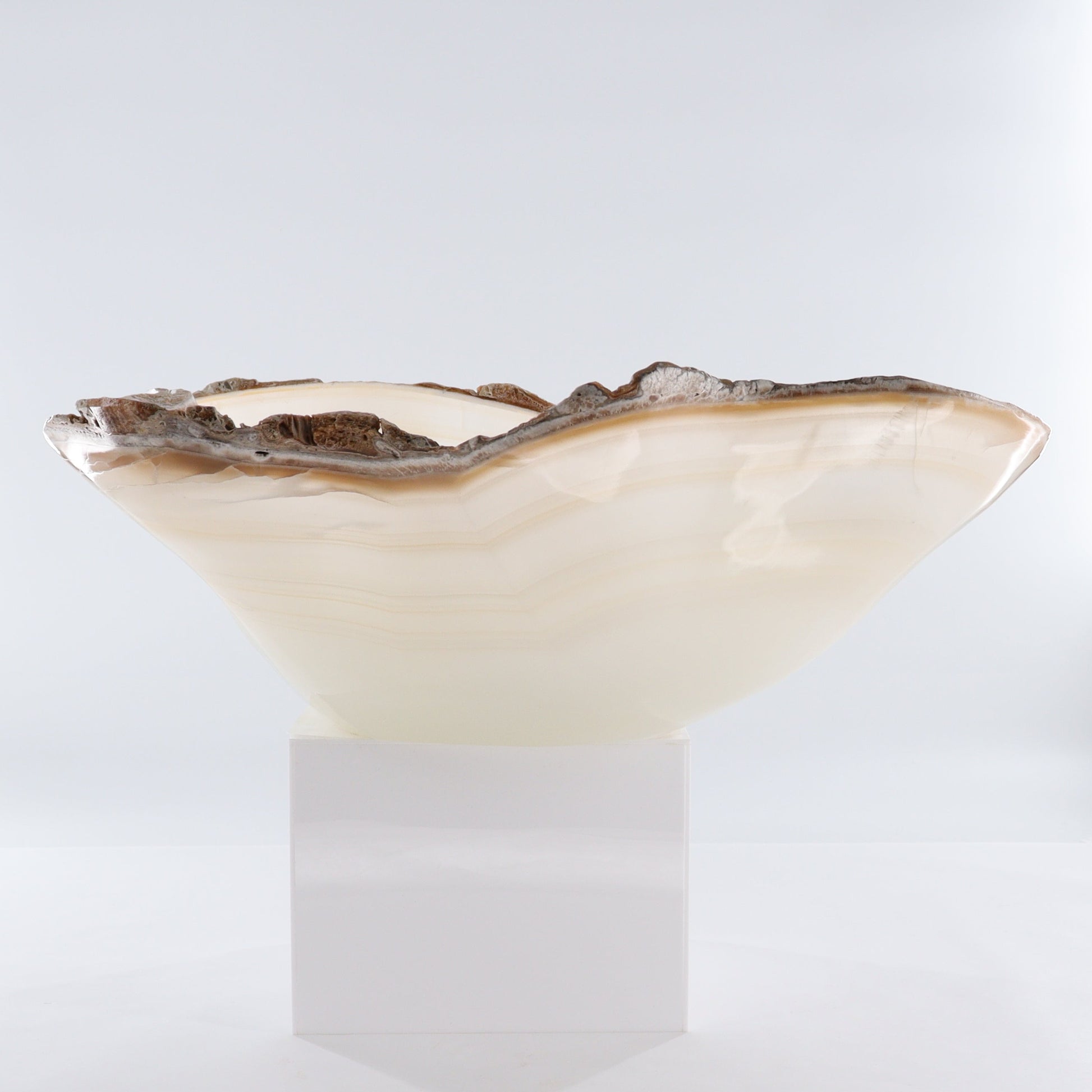 Mexican Onyx/Calcite Bowl - Expert Wholesale and Supplier of Wholesale Crystals & Bulk Gemstones, ["Bowls","Calcite","Mexico","onyx"]