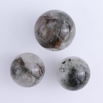 Garden Quartz Spheres Set of 6 - Expert Wholesale and Supplier of Wholesale Crystals & Bulk Gemstones, ["Garden Quartz","Quartz","Spheres"]