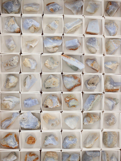 Blue Lace Agate Flat - Expert Supplier of Wholesale Crystals & Bulk Gemstones