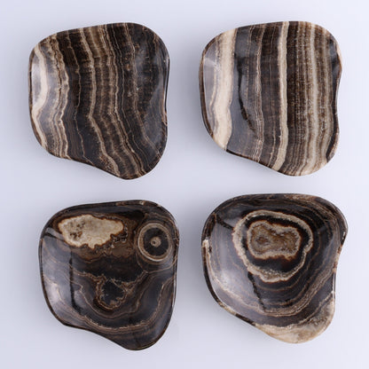 One Small Bowl Mexican Onyx/Calcite Chocolate - Expert Wholesale and Supplier of Wholesale Crystals & Bulk Gemstones, ["bowl","Calcite","Catalog Onyx","Decorative Dish","Mexico","onyx"]
