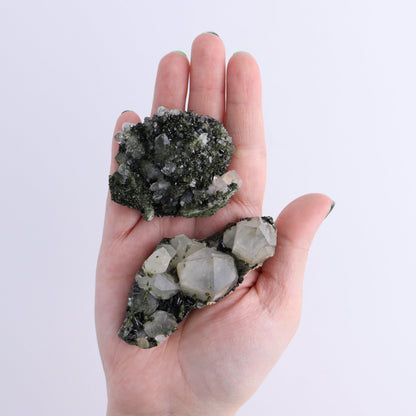 Epidote Set of 9 - Expert Wholesale and Supplier of Wholesale Crystals & Bulk Gemstones, ["epidote","flat","Flats"]