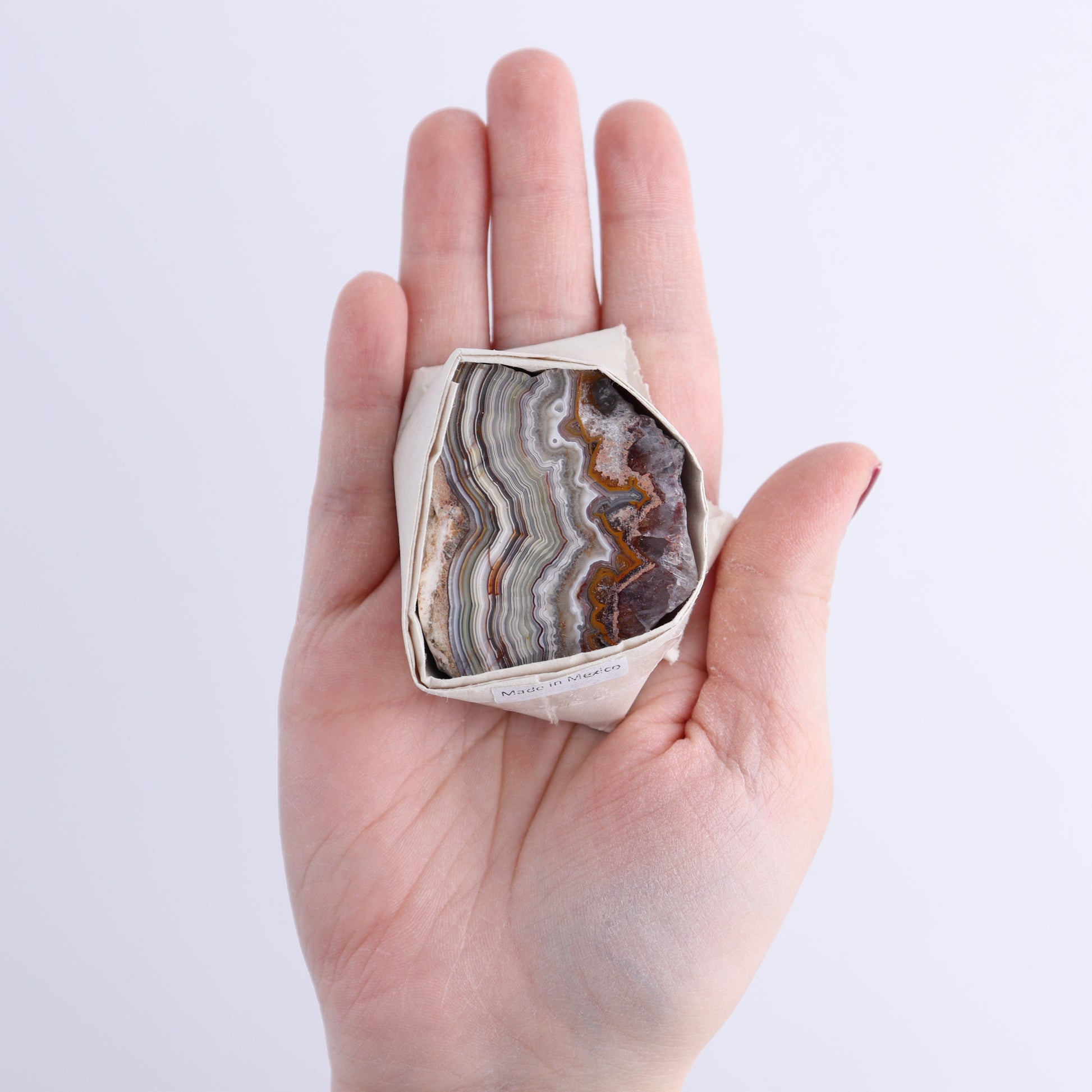 Crazy Lace Agate Flat of 15 - Expert Wholesale and Supplier of Wholesale Crystals & Bulk Gemstones, ["Crazy Lace Agate","Mexico"]