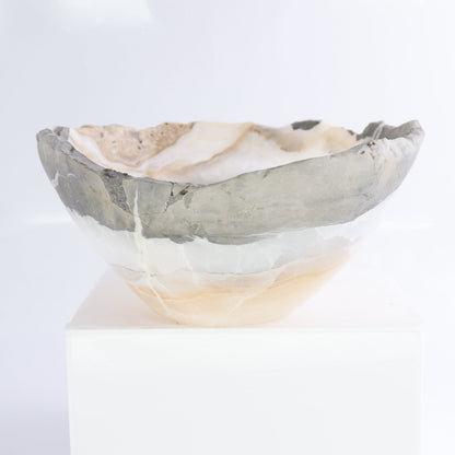 Mexican Onyx/Calcite Bowl - Expert Wholesale and Supplier of Wholesale Crystals & Bulk Gemstones, ["Bowls","Calcite","Mexico","onyx"]