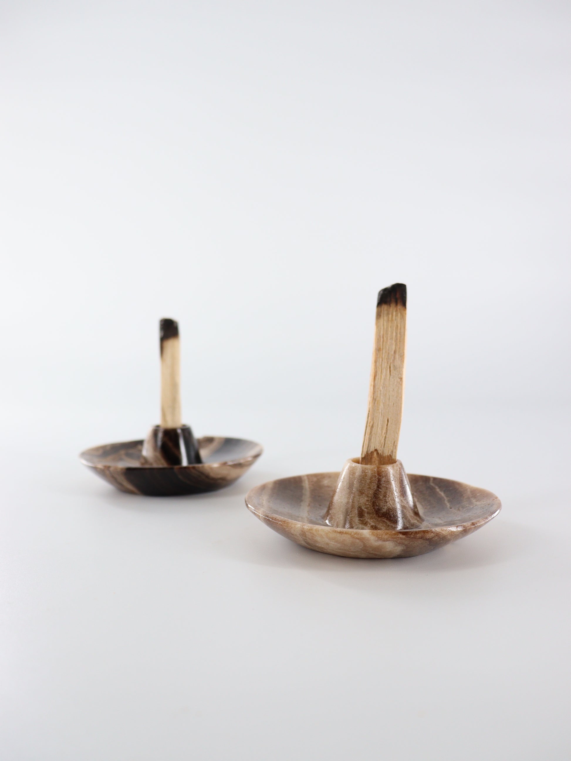 Chocolate Onyx Palo Santo / Incense Holders Set of 6 - Expert Wholesale and Supplier of Wholesale Crystals & Bulk Gemstones, []
