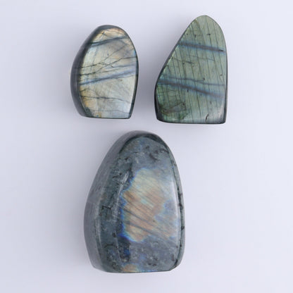 Labradorite Freeform Set of 6 - Expert Wholesale and Supplier of Wholesale Crystals & Bulk Gemstones, ["Freeforms","Labradorite","Madagascar"]