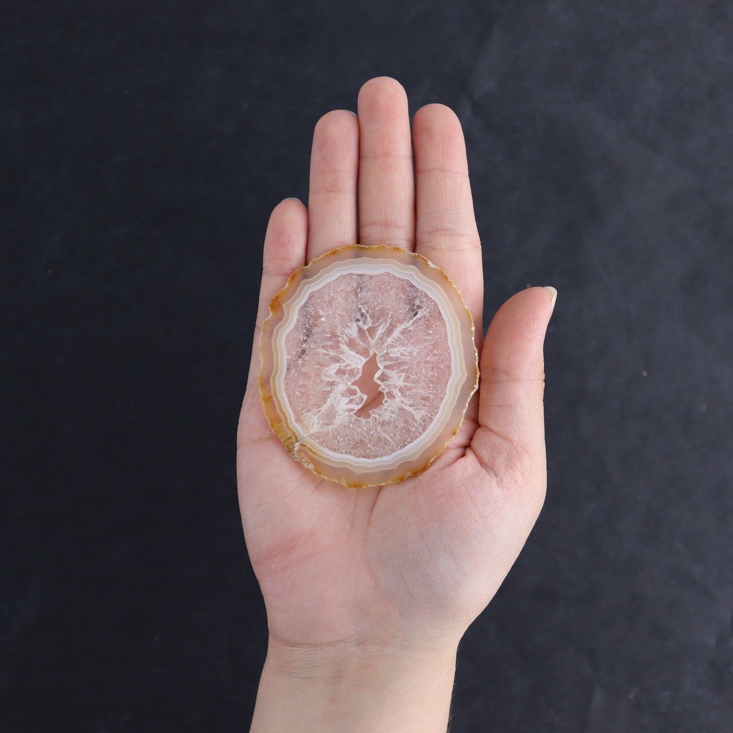 Iris Agate Slices Set of 6 - Expert Wholesale and Supplier of Wholesale Crystals & Bulk Gemstones, ["Agate","Iris Agate","Slices and Slabs"]