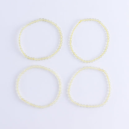 One Libyan Desert Glass Bracelet