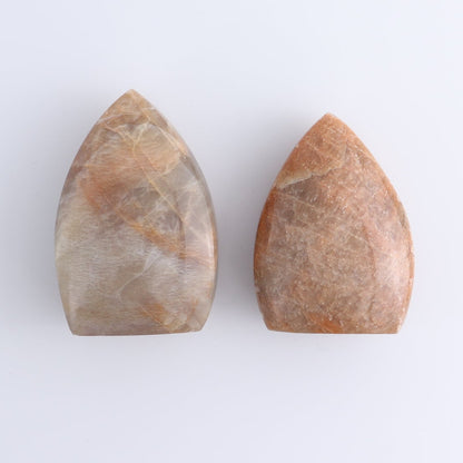 Peach Moonstone Freeform Set of 6 | Mi Esperanza Minerals | Supplier of Crystals and Onyx