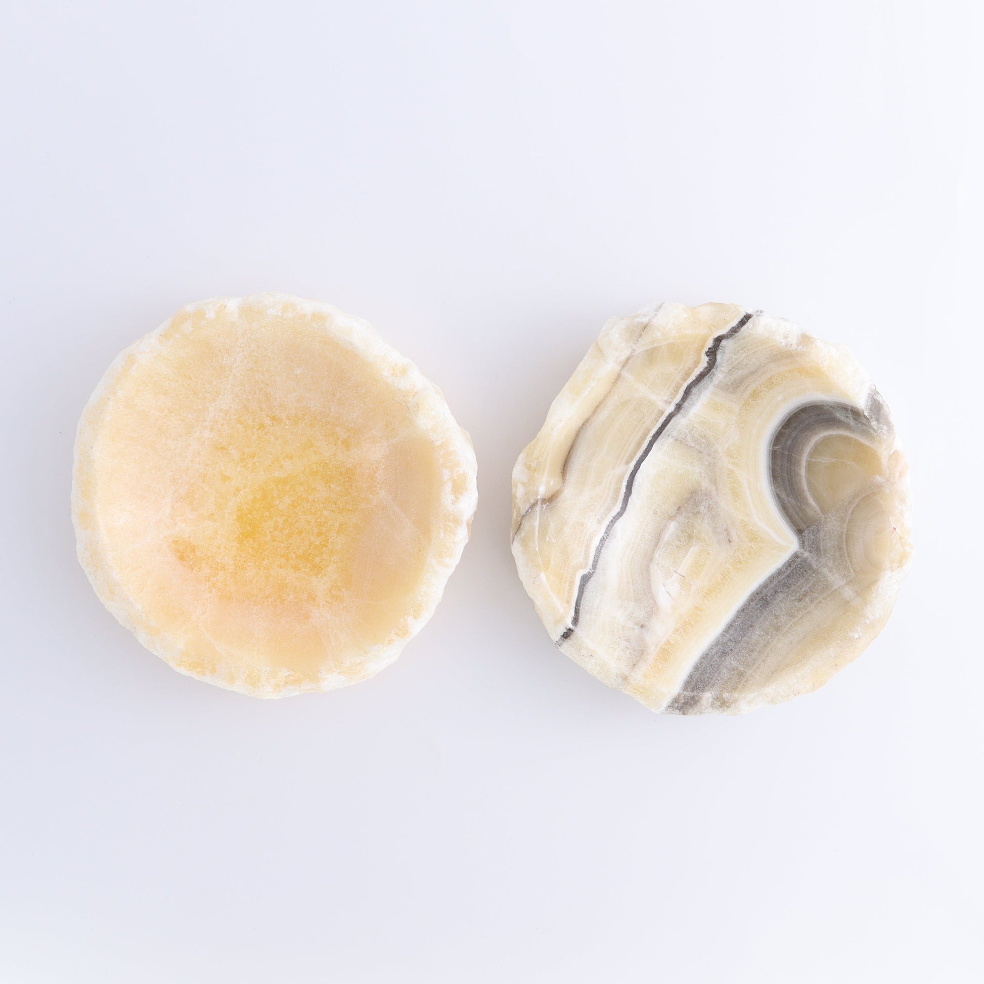 One Mexican Onyx/Calcite Yellow Zebra Rustic Bowl - Expert Wholesale and Supplier of Wholesale Crystals & Bulk Gemstones, ["bowl","Calcite","Catalog Onyx","Decorative Dish","Mexico","onyx"]