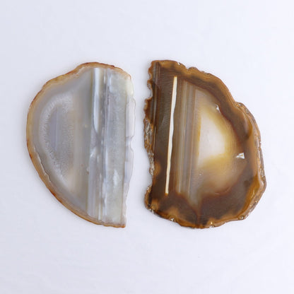 Agate Slices Set of 8