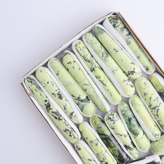 Serpentine Massagers Set of 22 - Expert Wholesale and Supplier of Wholesale Crystals & Bulk Gemstones, ["serpentine","Skulls"]