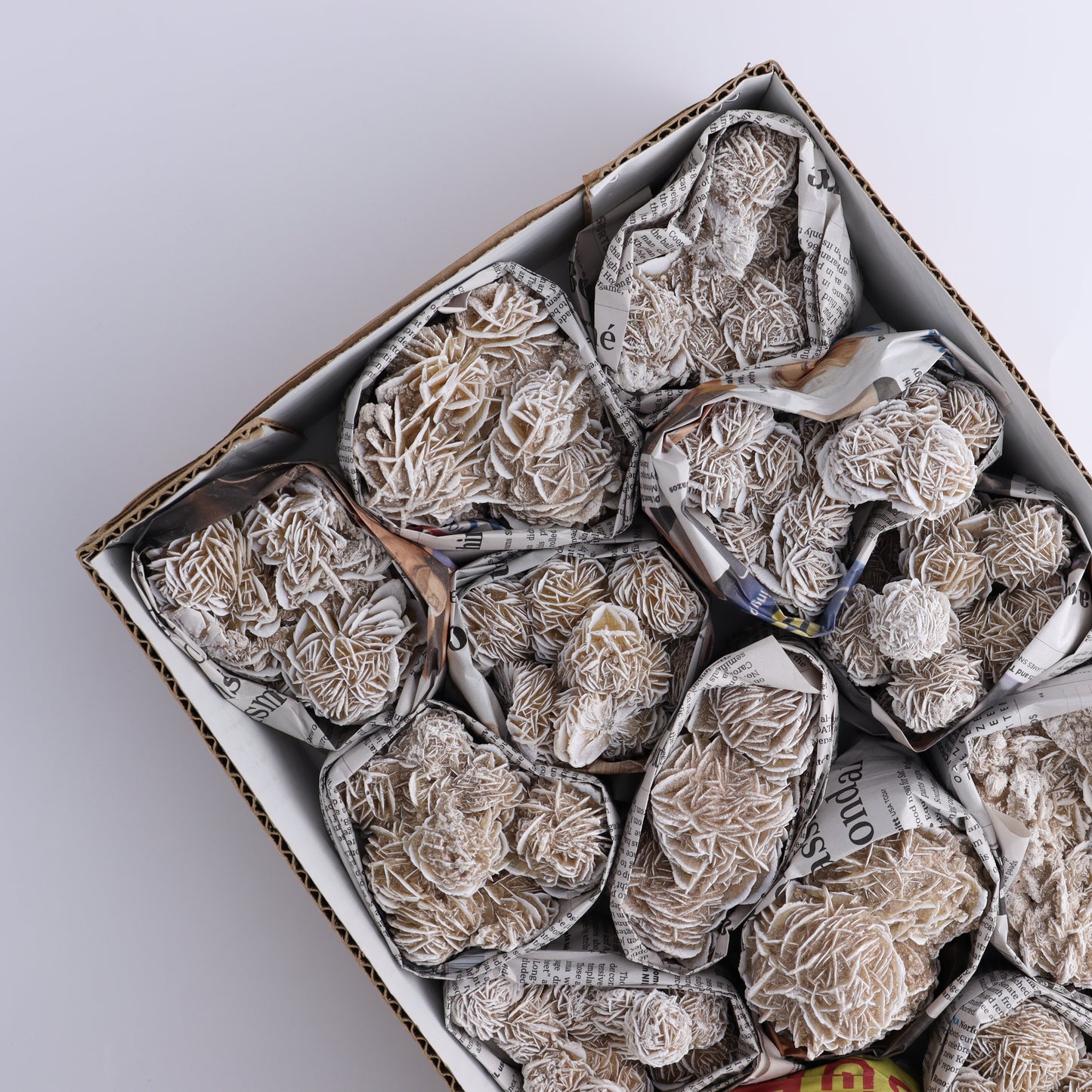 Desert Rose Set of 14 - Expert Wholesale and Supplier of Wholesale Crystals & Bulk Gemstones, ["Desert Rose","Freeforms","Morocco"]