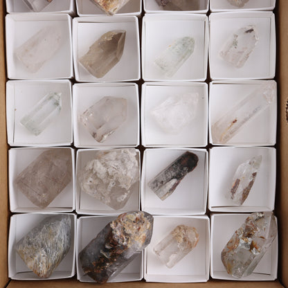 Garden Quartz Towers Set of 20 - Expert Wholesale and Supplier of Wholesale Crystals & Bulk Gemstones, ["Garden Quartz","Quartz","Towers"]