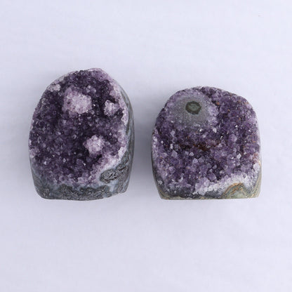 Uruguay Amethyst Cut Base Set of 7 - Expert Wholesale and Supplier of Wholesale Crystals & Bulk Gemstones, ["Amethyst","Cut Base","Uruguay"]